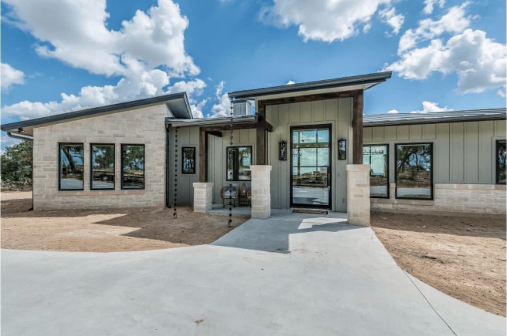 A image of the front of a house