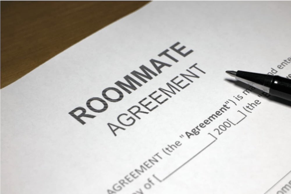 A roommate agreement